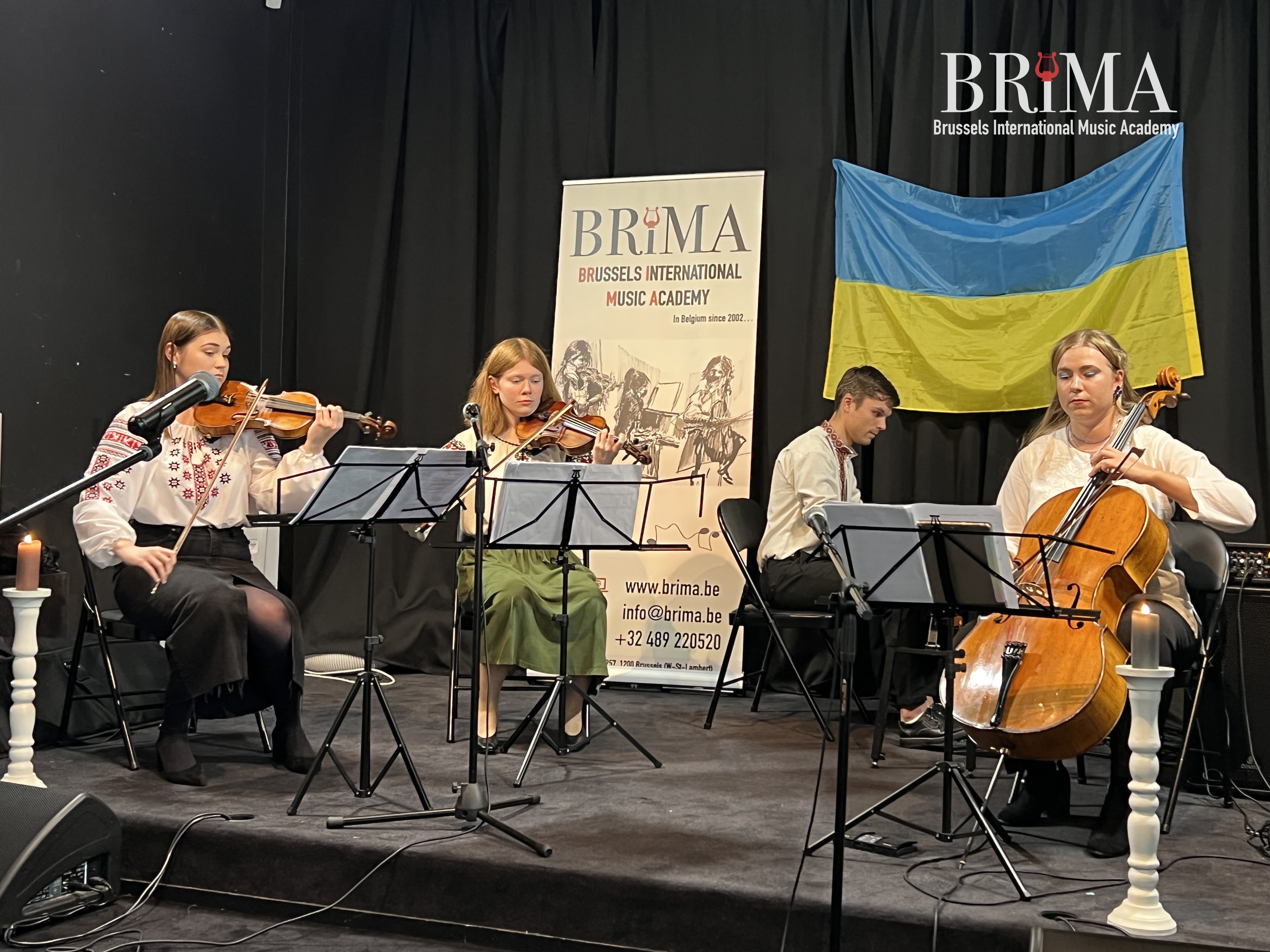 CAMERATA BRIMA concert op de "Defender of UKRAINE day".