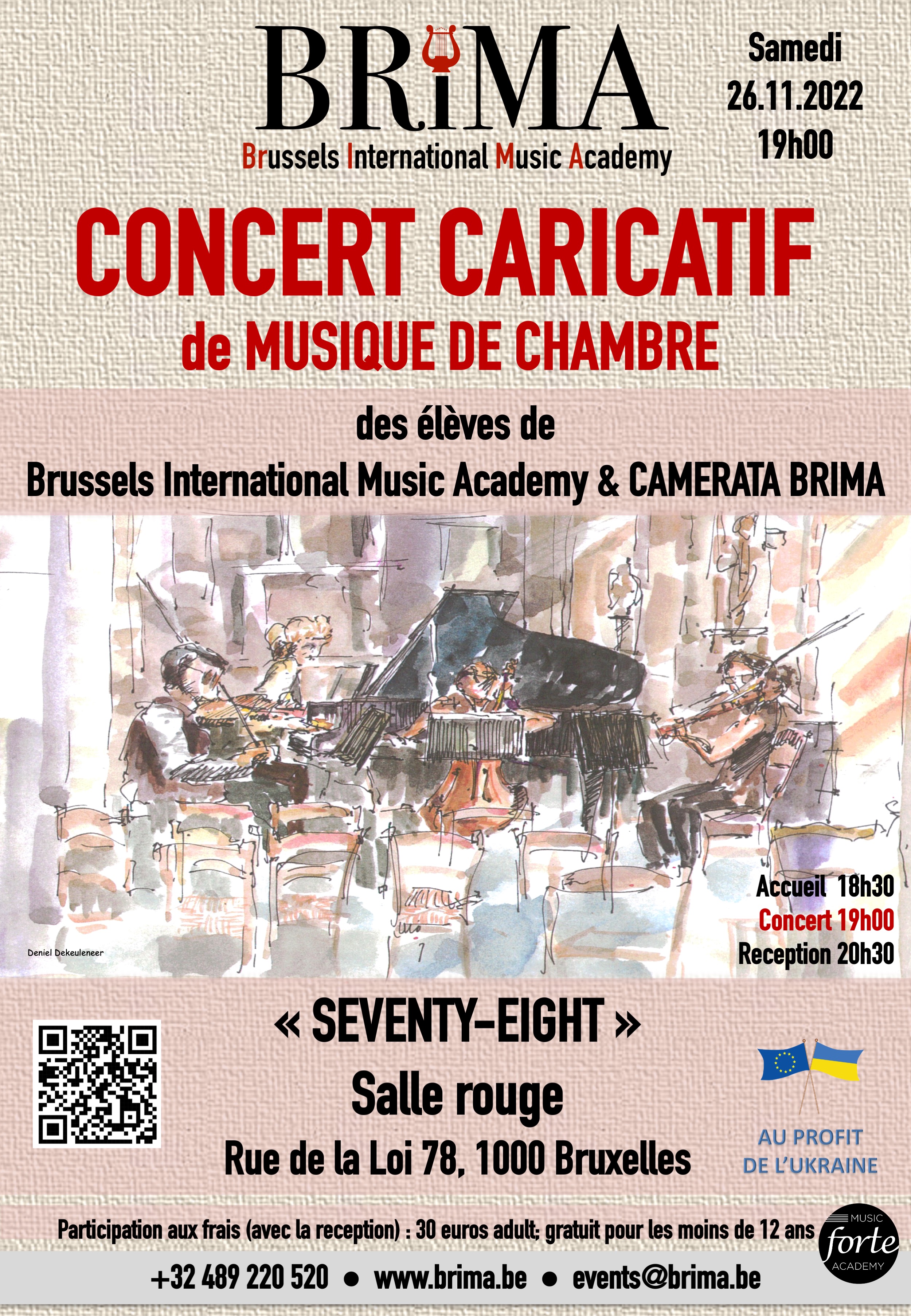 CAMERATA BRIMA – Charity concert November 26th