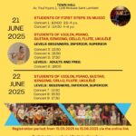 Students Concert 21 & 22 June 2025